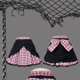 Get trendy with [Evil Tooth] Calling my sweetheart skirt -  available at Peiliee Shop. Grab yours for $49.90 today!