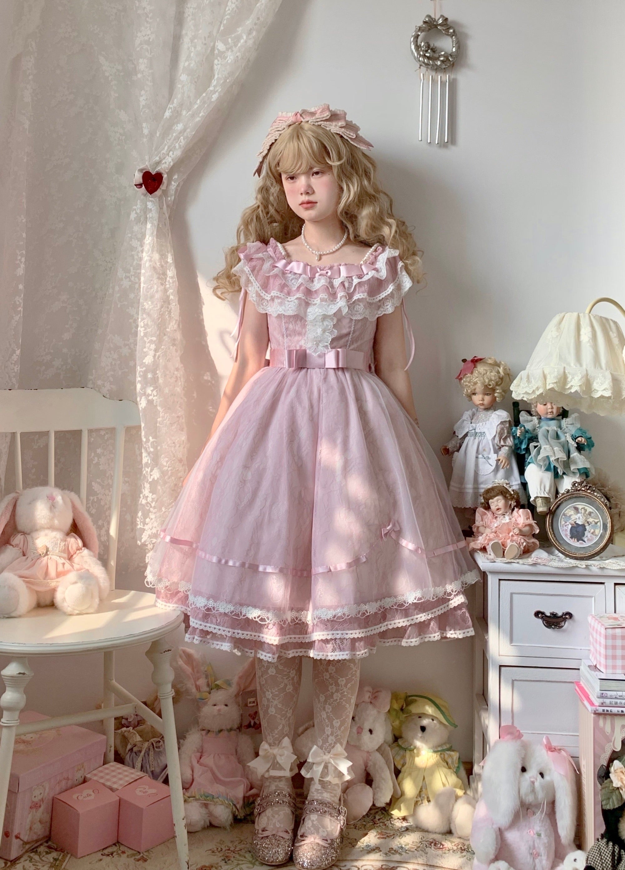 Get trendy with [Premium Selected] Pre-order April arrives as promised Dress Gown - Dresses available at Peiliee Shop. Grab yours for $69.90 today!