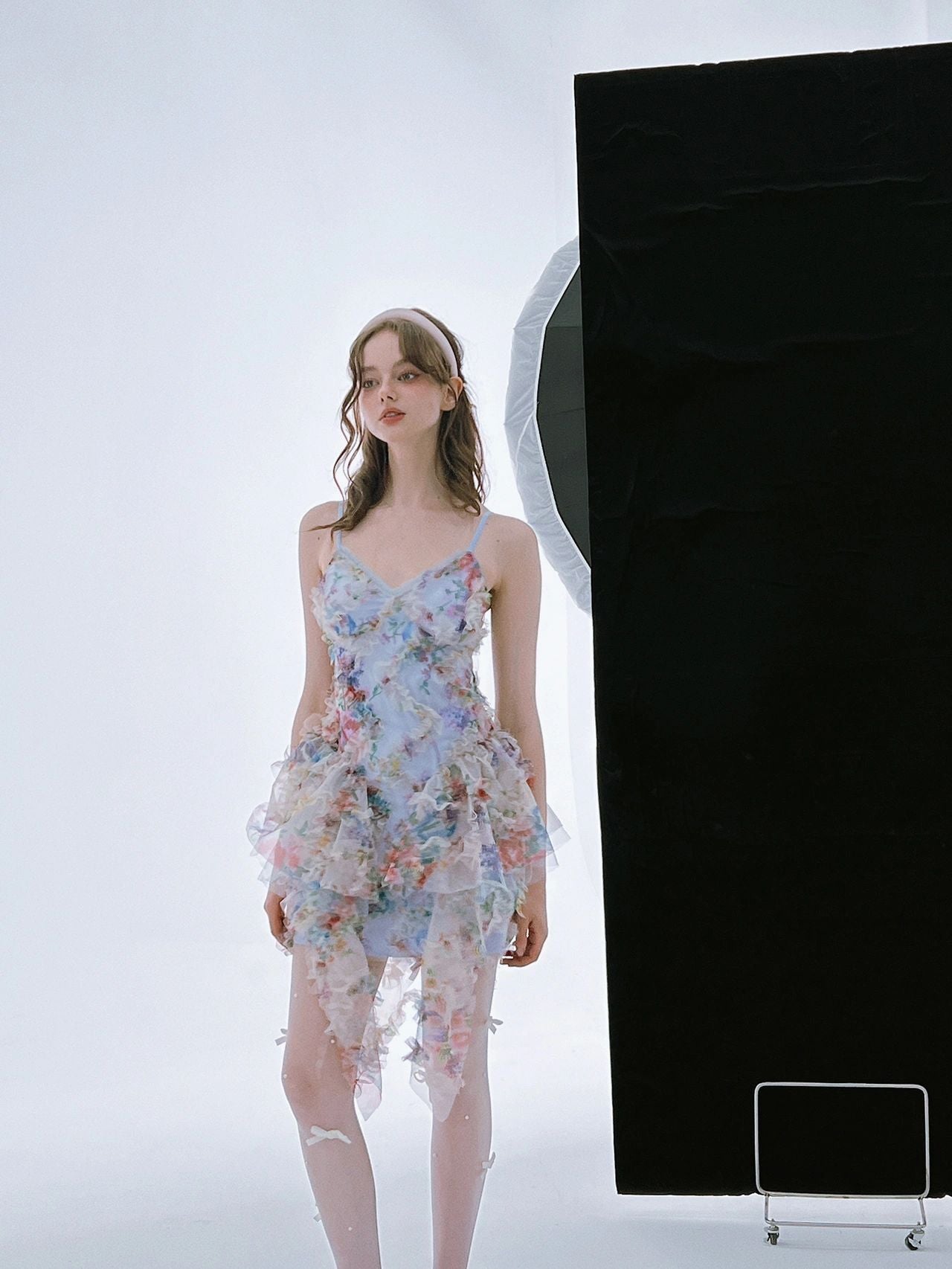 Get trendy with [Unosa] The Blossom Garden Bodycon Mini Dress - Dresses available at Peiliee Shop. Grab yours for $75 today!