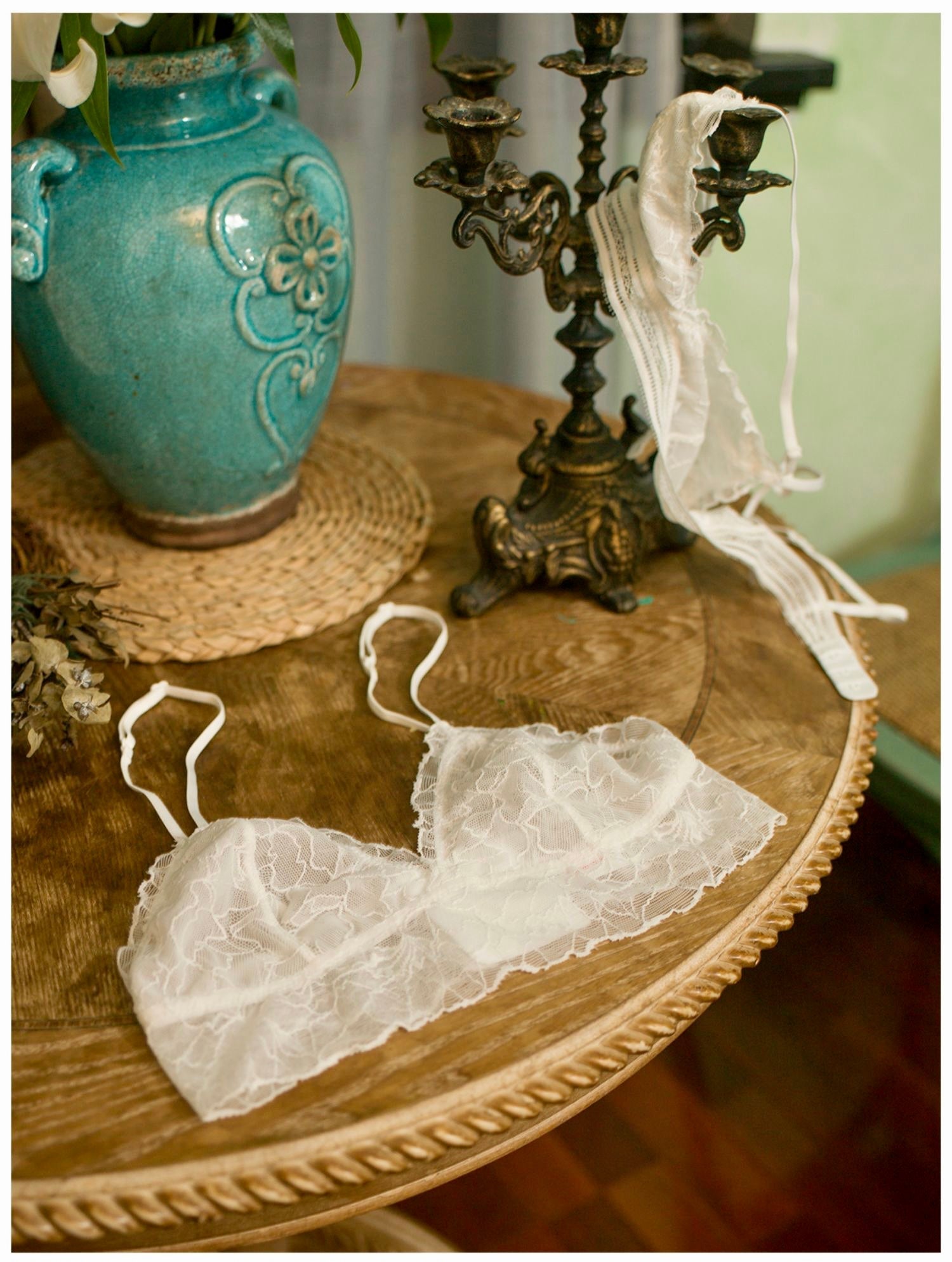Get trendy with [Last Chance] Angelic Moment Lace Bralette -  available at Peiliee Shop. Grab yours for $15 today!