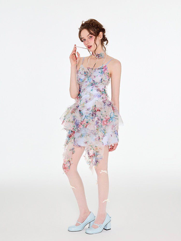 Get trendy with [Unosa] The Blossom Garden Bodycon Mini Dress - Dresses available at Peiliee Shop. Grab yours for $75 today!