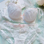 Get trendy with Angel Ribbon for stars and roses Bra Set - lingerie available at Peiliee Shop. Grab yours for $26 today!