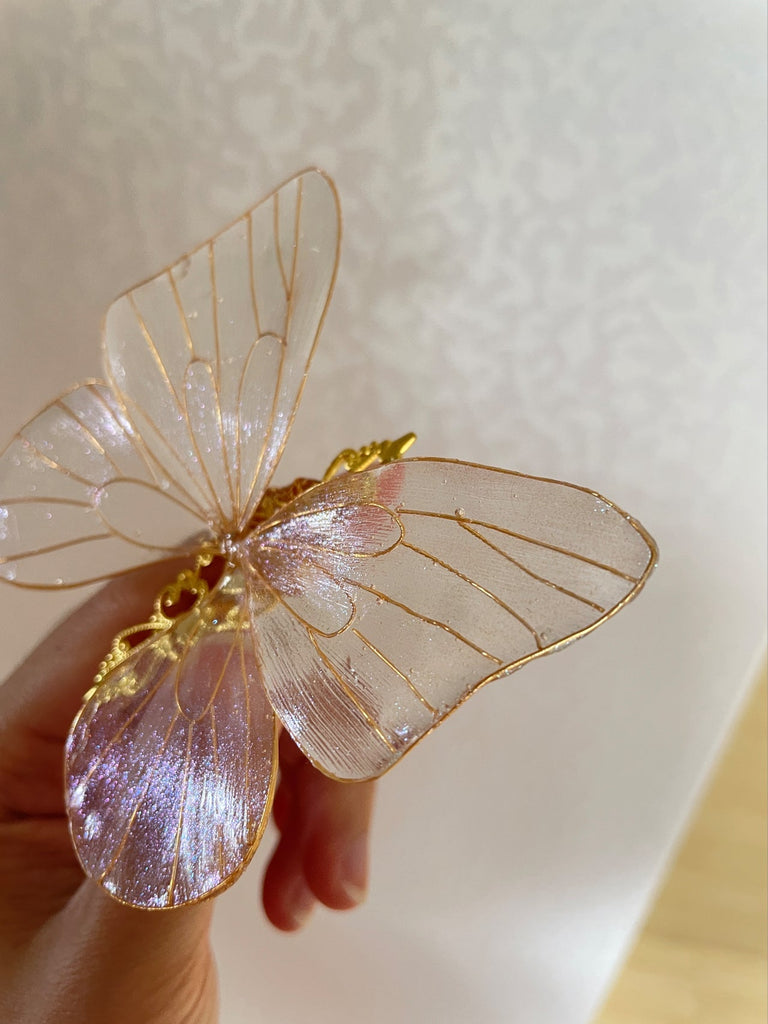 [Handmade] The Golden Butterfly Hairpin - Premium  from Peiliee Shop - Just $0.00! Shop now at Peiliee Shop