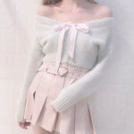 Get trendy with [By Peilieeshop] The Dancing Swan Soft Cardigan -  available at Peiliee Shop. Grab yours for $42 today!