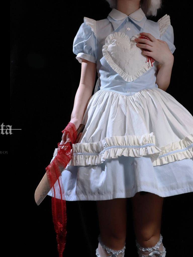 [Pre-order till June 2022] NOLOLITA Alice Girl Dress Sailor Version - Premium  from NOLOLITA - Just $79.90! Shop now at Peiliee Shop