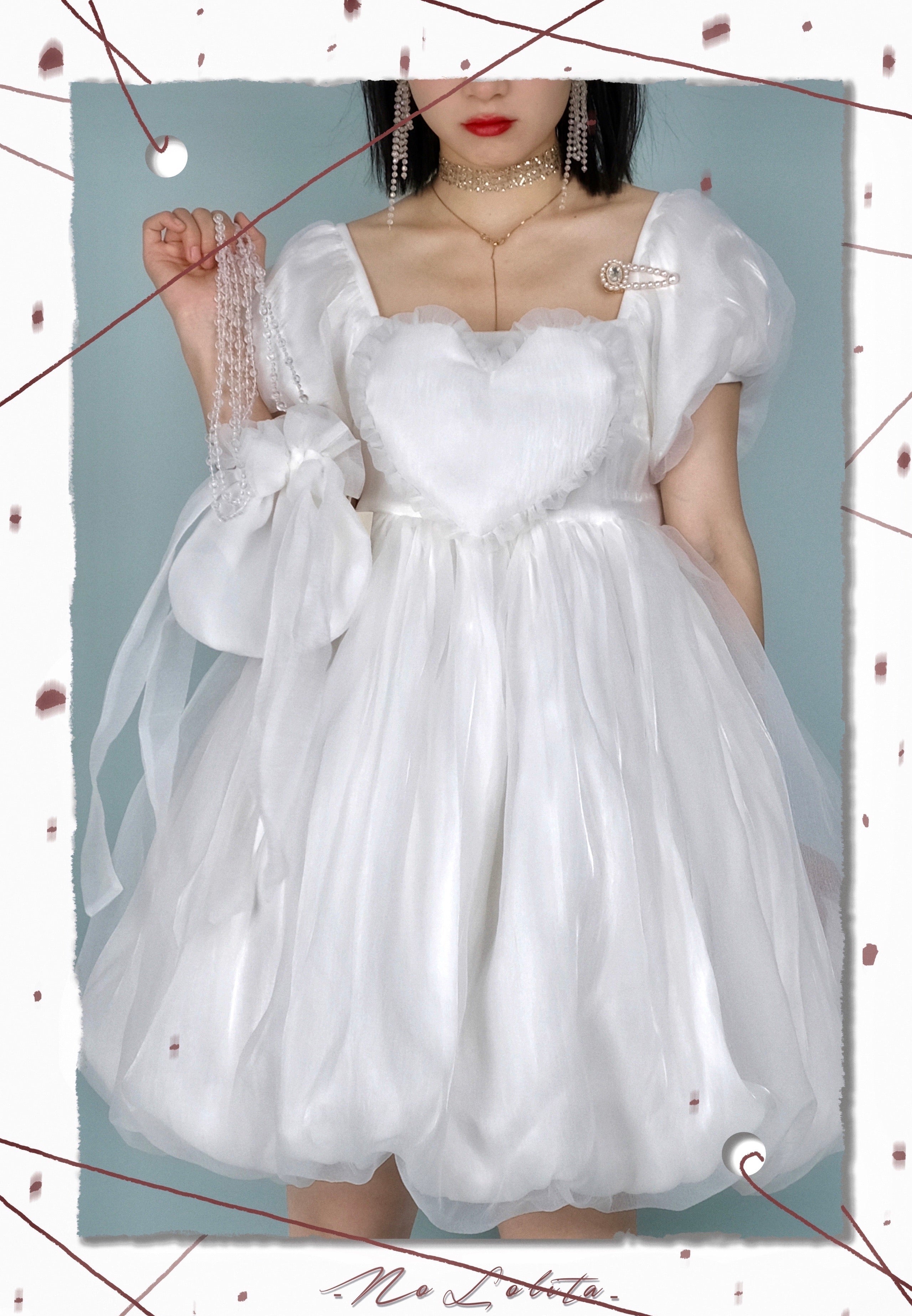 Get trendy with [Pre-order] NOLOLITA Cicada pupa in the air dress -  available at Peiliee Shop. Grab yours for $58 today!