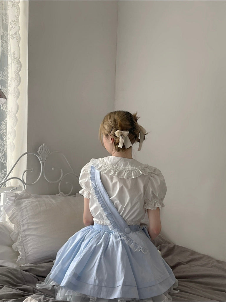 [Pre-order till June 2022] Nololita Alice Girl Apron Skirt - Premium  from NOLOLITA - Just $38.90! Shop now at Peiliee Shop