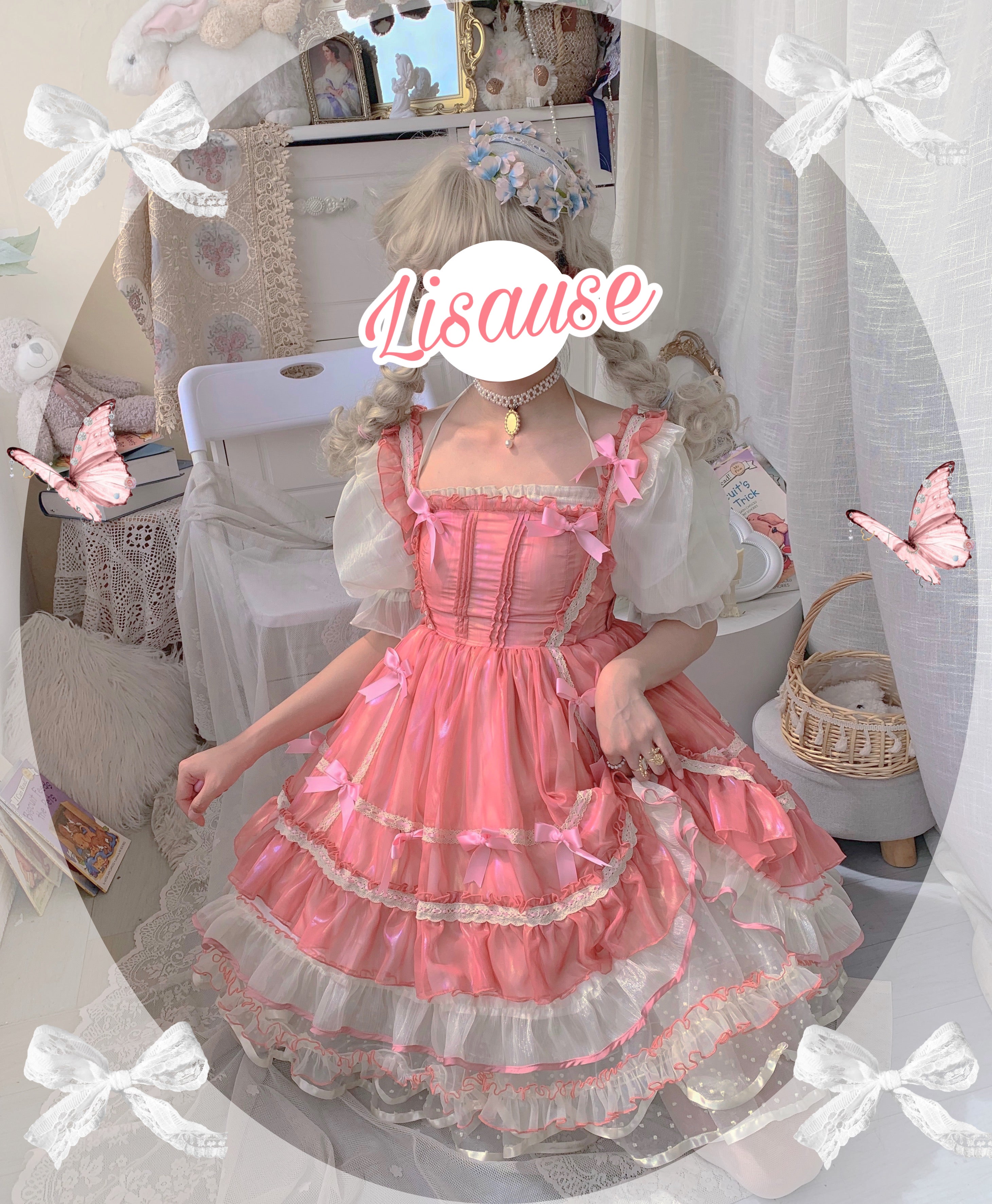 Get trendy with [Premium Selected] KillsBunny - Shirley Dress (designer Arilf) -  available at Peiliee Shop. Grab yours for $4.99 today!