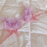 Get trendy with [Handmade Lingerie] Lavender Dream Bra -  available at Peiliee Shop. Grab yours for $32 today!