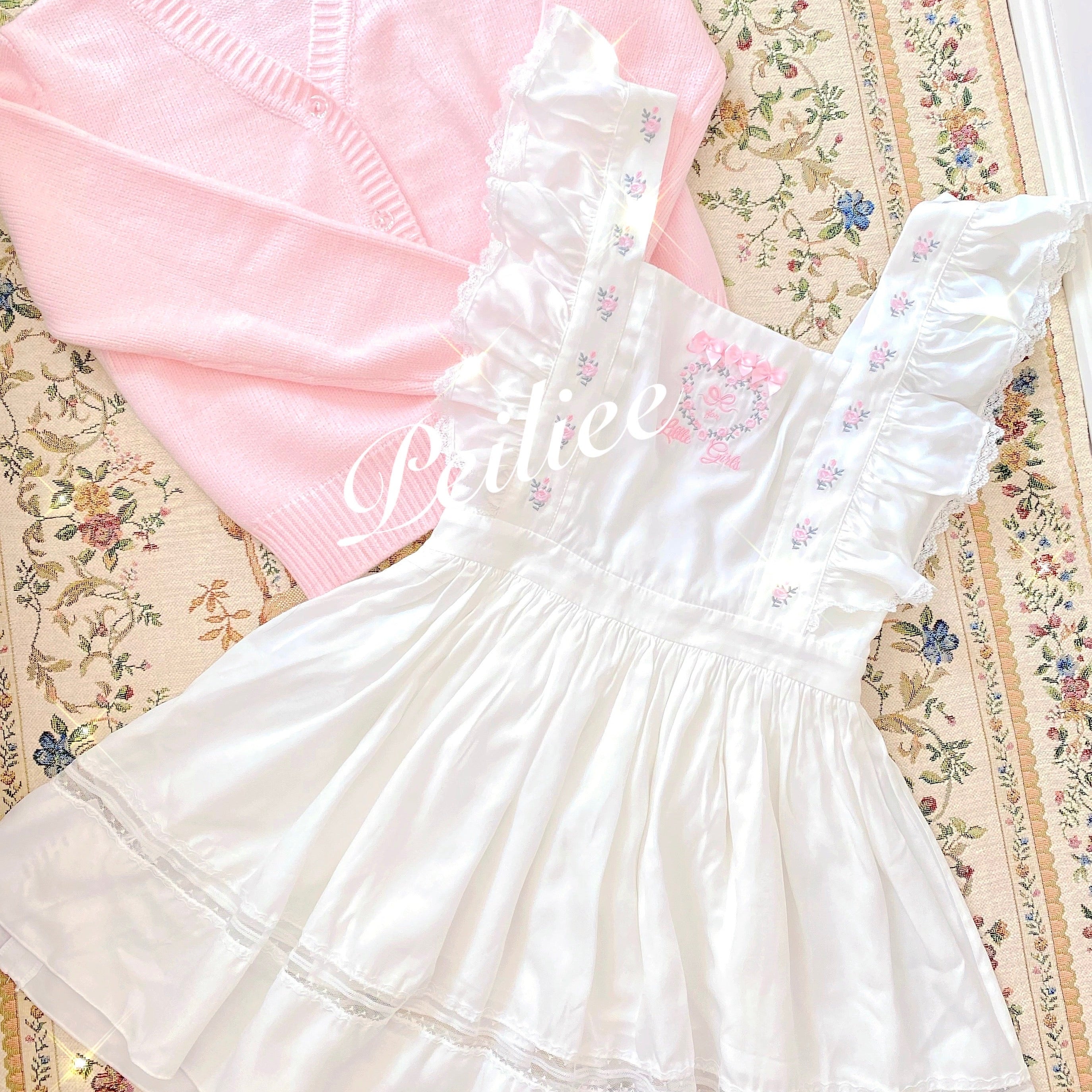 Get trendy with [Exclusive To PeilieeShop] Angel Doll Cotton dress -  available at Peiliee Shop. Grab yours for $39.90 today!
