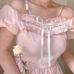 Get trendy with [Peiliee Design 5 years anniversary] Sakura Soft Satin Dress Set - Dresses available at Peiliee Shop. Grab yours for $45 today!