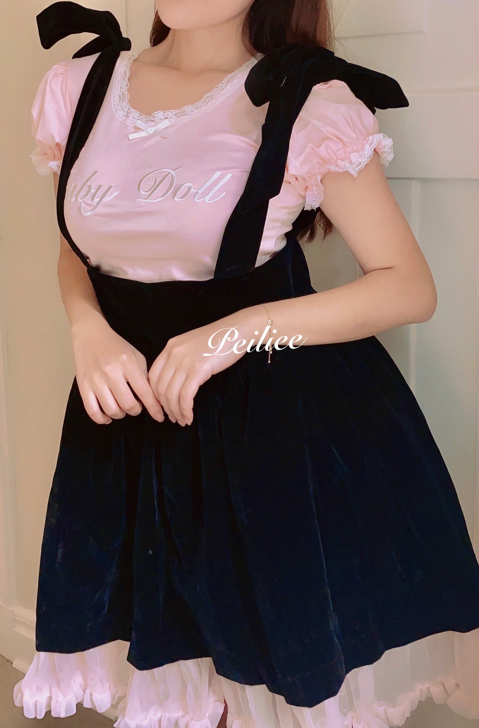Get trendy with The girl with angel aroma velvet dress -  available at Peiliee Shop. Grab yours for $25 today!