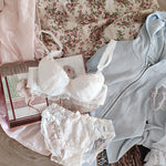 Get trendy with Angel Ribbon for stars and roses Bra Set - lingerie available at Peiliee Shop. Grab yours for $26 today!