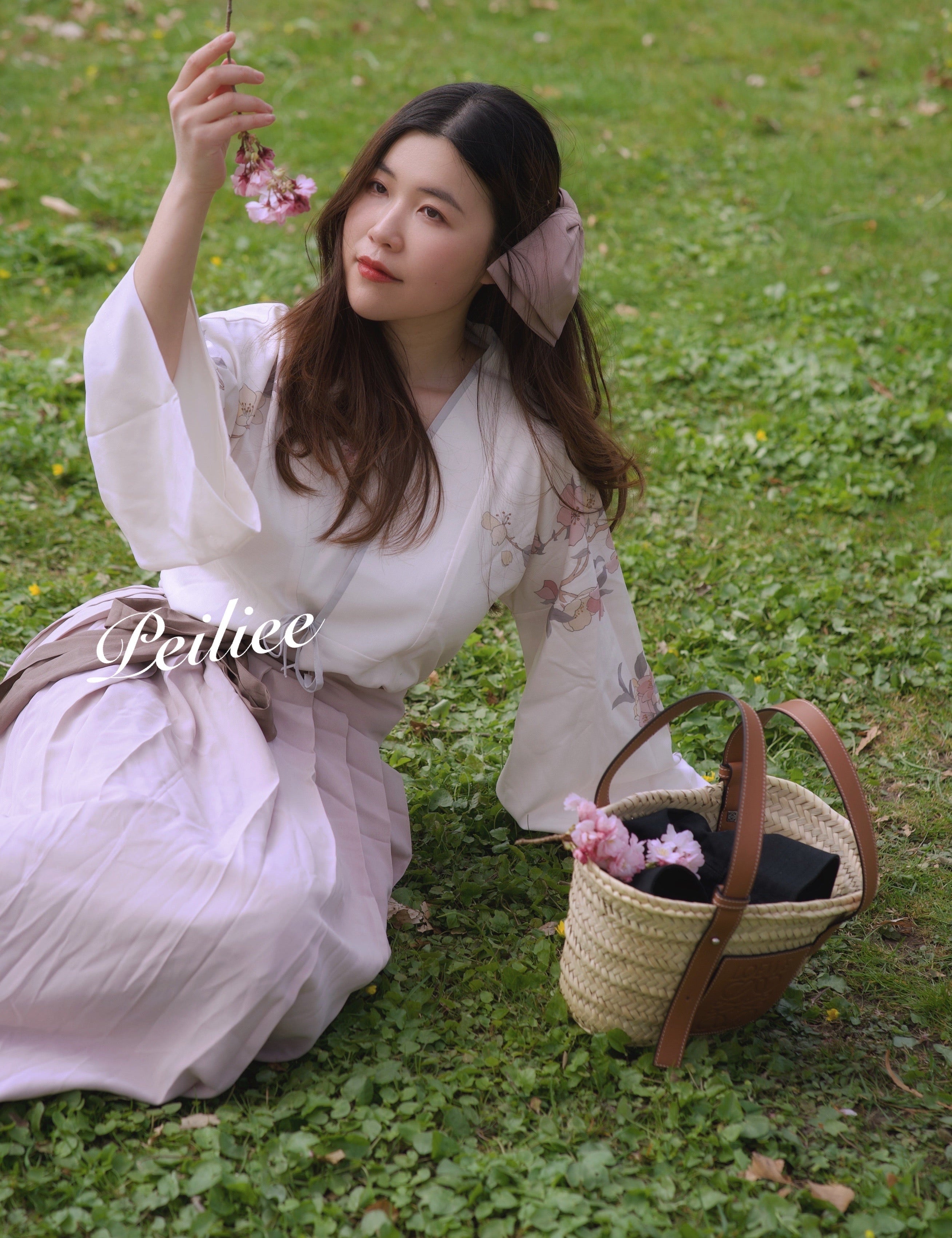Get trendy with [SALE] Sakura Season Chinese HanFu Style Dress Set -  available at Peiliee Shop. Grab yours for $35 today!
