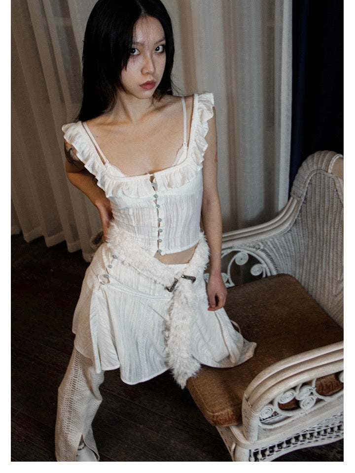 [Designer Brand - Illimite] White Romance Set - Premium  from Illimite - Just $62.00! Shop now at Peiliee Shop