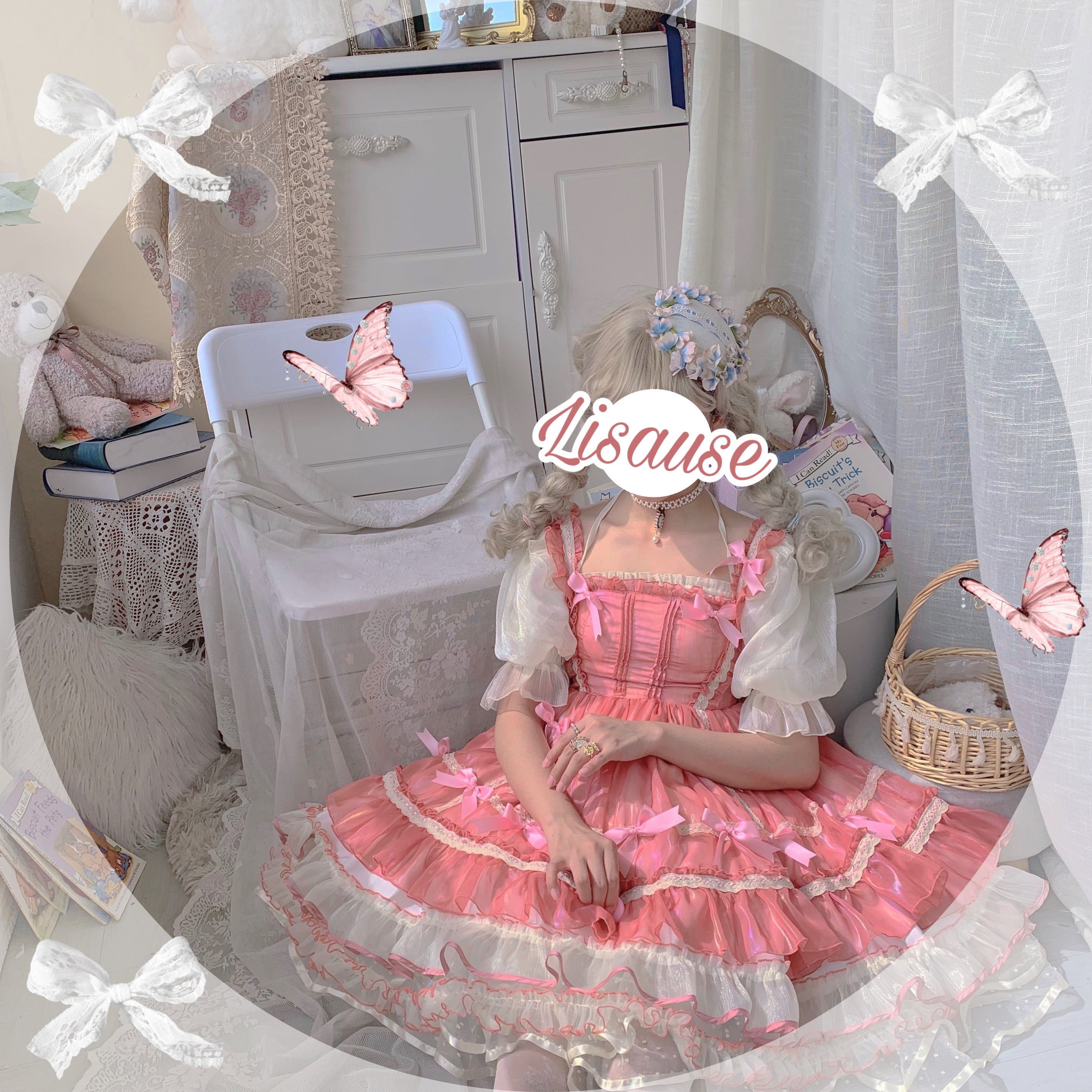 Get trendy with [Premium Selected] KillsBunny - Shirley Dress (designer Arilf) -  available at Peiliee Shop. Grab yours for $4.99 today!