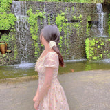 Get trendy with [SALE] Golden Rose Dress -  available at Peiliee Shop. Grab yours for $36.80 today!