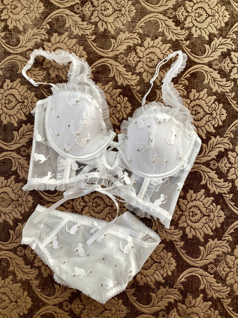 Kitty Doll Lingerie Set - Premium Lingerie from Basic - Just $26.80! Shop now at Peiliee Shop