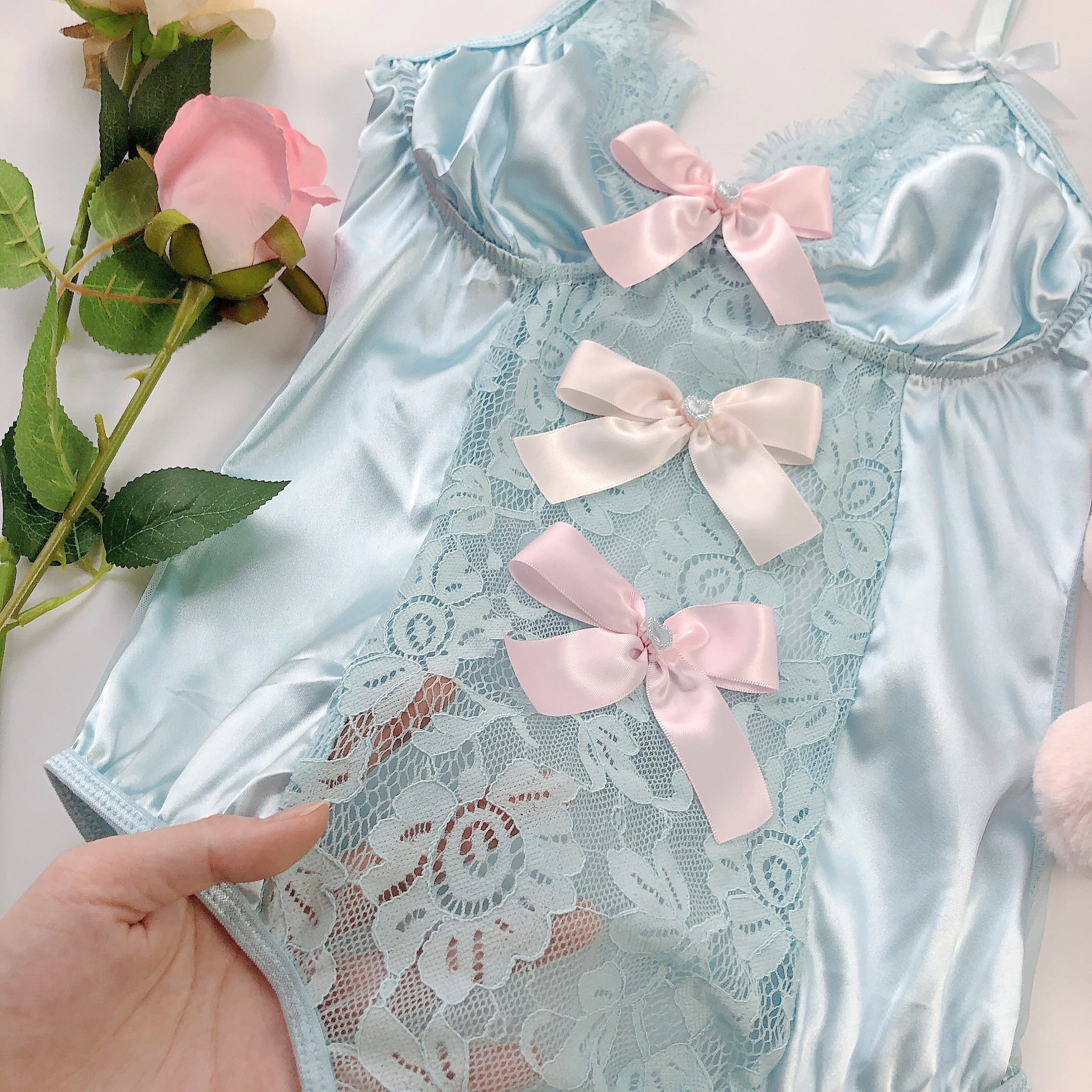 Get trendy with [Sweden Warehouse] Dolly Macaroons handmade Bodysuit -  available at Peiliee Shop. Grab yours for $39.90 today!