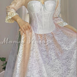 Get trendy with [Relove Couture- Second Hand] Vintage princess dress -  available at Peiliee Shop. Grab yours for $80 today!