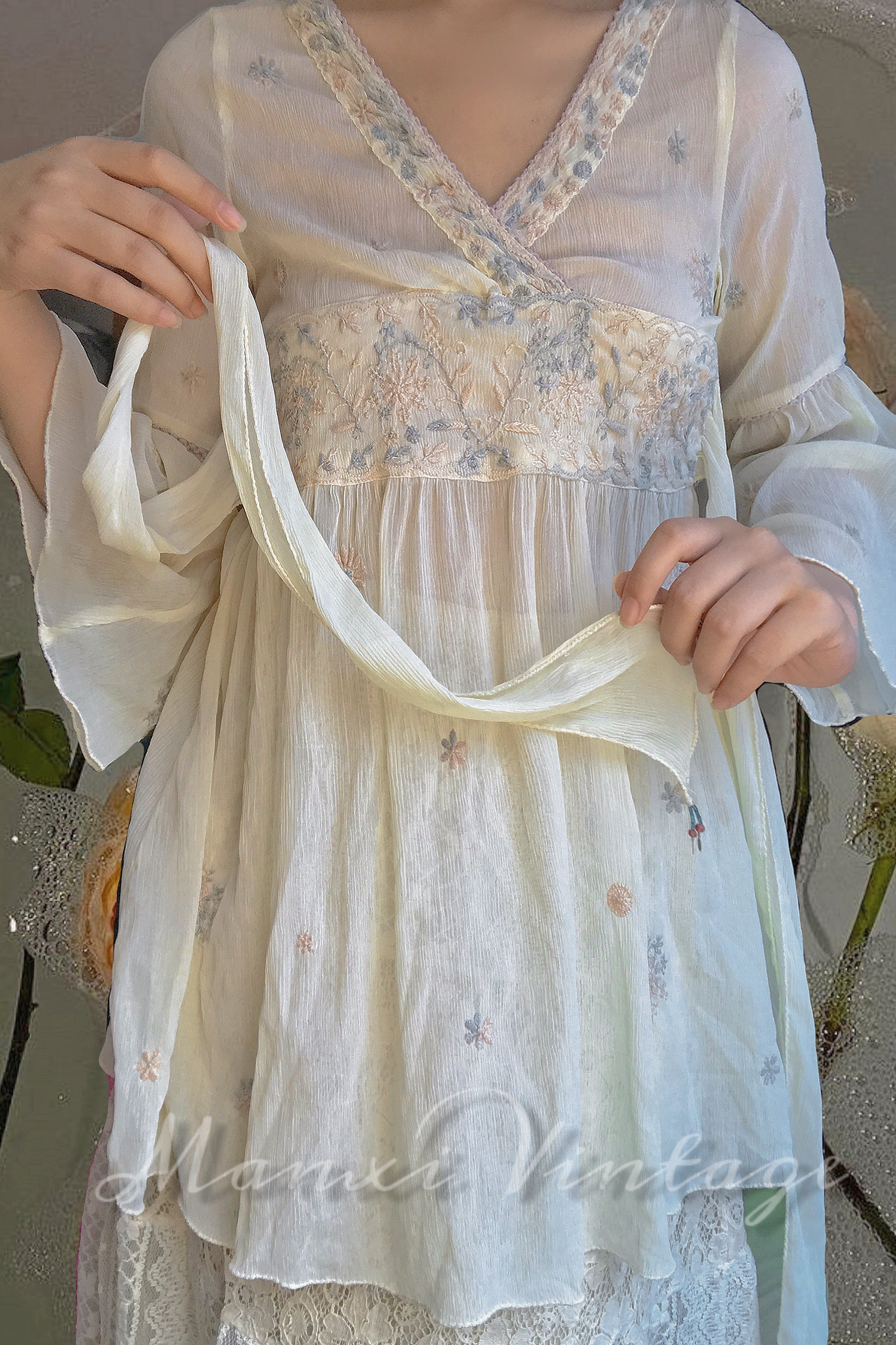 Get trendy with [Relove Couture- Second Hand] Vintage Dress -  available at Peiliee Shop. Grab yours for $80 today!