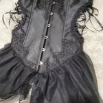 Get trendy with [Basic] Gothic Dreams Lace Corset - Corset available at Peiliee Shop. Grab yours for $24 today!