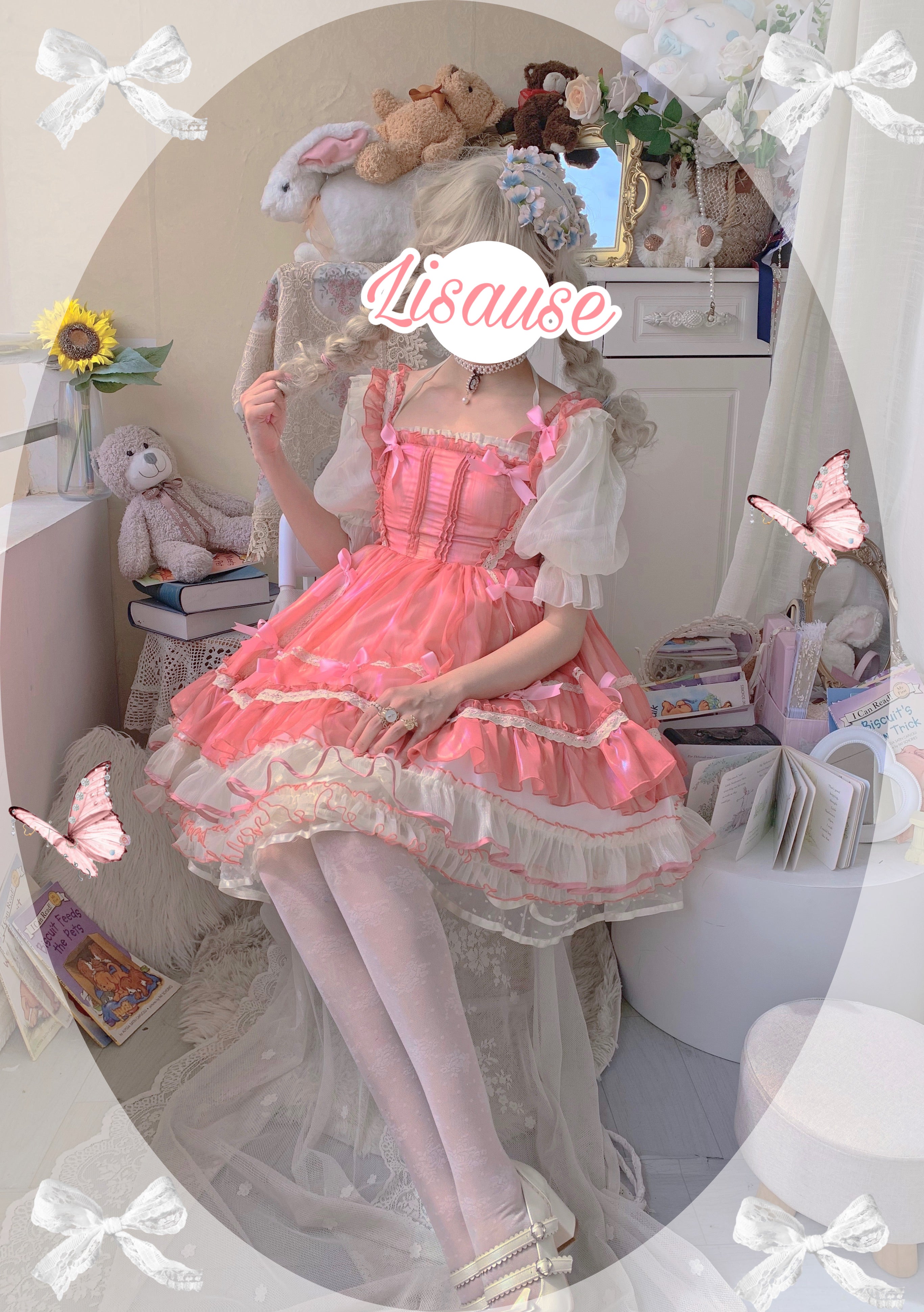 Get trendy with [Premium Selected] KillsBunny - Shirley Dress (designer Arilf) -  available at Peiliee Shop. Grab yours for $4.99 today!