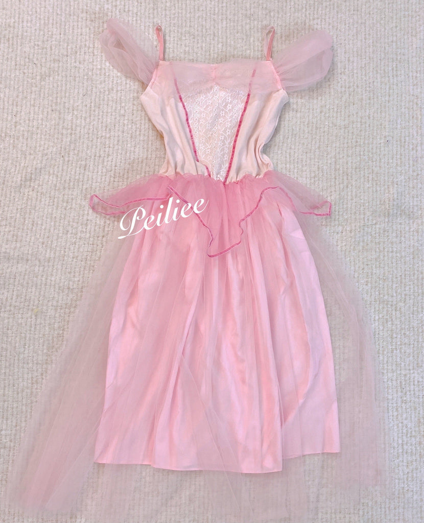 [Customized] Sleeping Beauty Princess Dress in pink - Premium  from Customized - Just $79.90! Shop now at Peiliee Shop