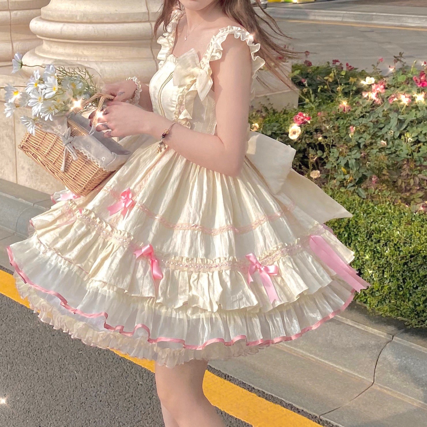 Get trendy with [Premium Selected] KillsBunny - Shirley Dress (designer Arilf) -  available at Peiliee Shop. Grab yours for $4.99 today!