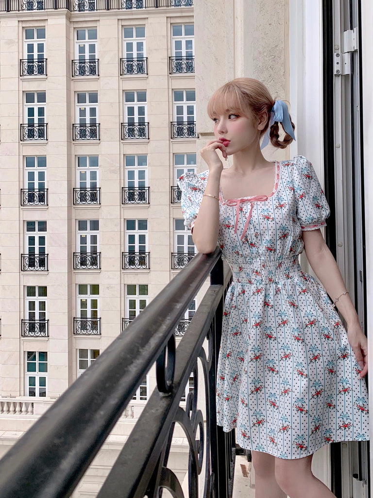 [Exclusive to PeilieeShop ] Oil Painting Girls Dress - Premium  from Peiliee Shop X Chic Memories - Just $69.90! Shop now at Peiliee Shop