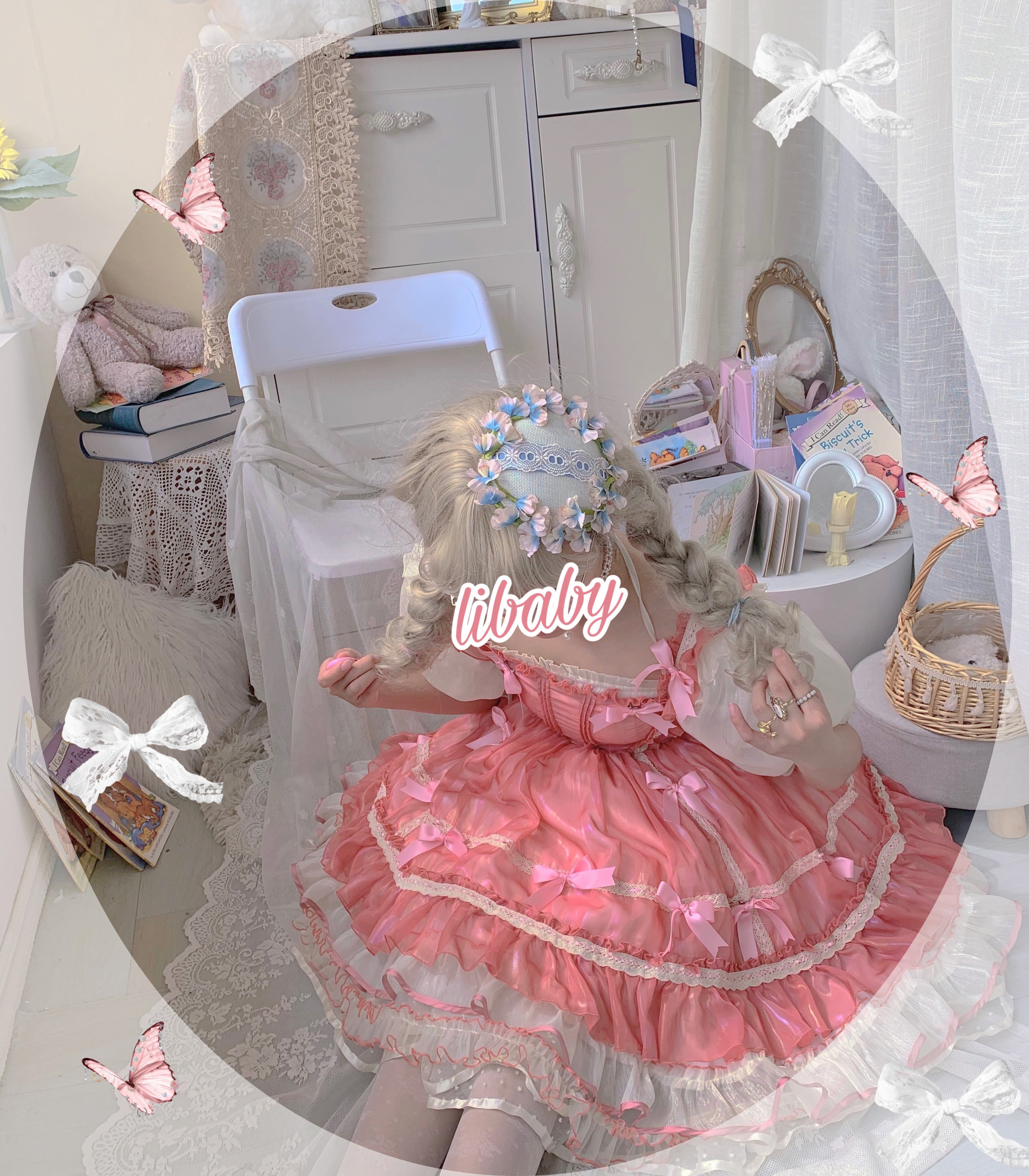 Get trendy with [Premium Selected] KillsBunny - Shirley Dress (designer Arilf) -  available at Peiliee Shop. Grab yours for $4.99 today!