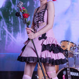 Get trendy with Cyber Punk Evil Idol Dress Set -  available at Peiliee Shop. Grab yours for $109 today!