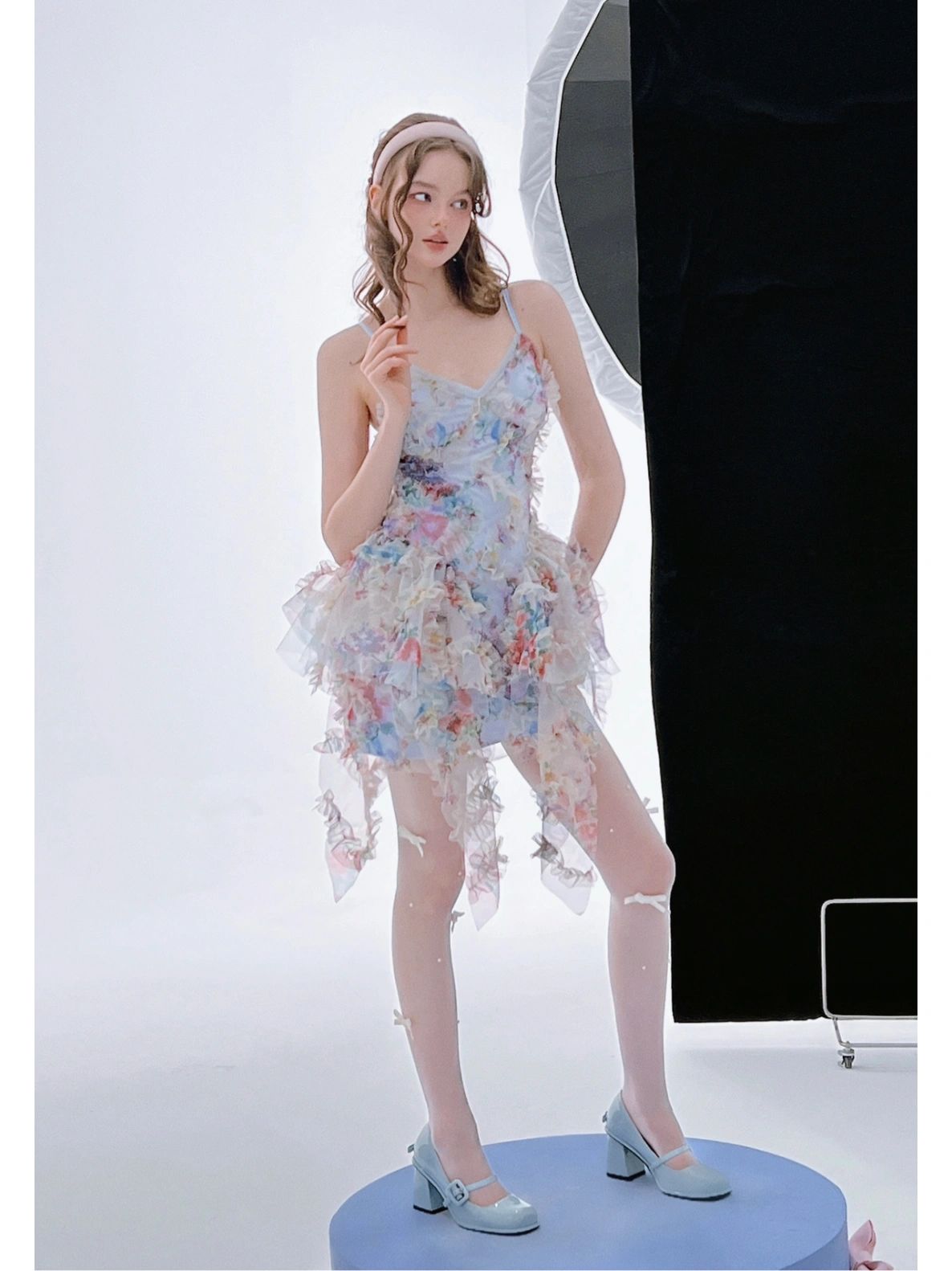 Get trendy with [Unosa] The Blossom Garden Bodycon Mini Dress - Dresses available at Peiliee Shop. Grab yours for $75 today!