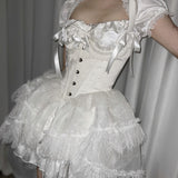 Get trendy with [Nololita 3 years anniversary] Transformed Butterfly Corset Dress Set -  available at Peiliee Shop. Grab yours for $30 today!