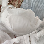 Get trendy with Angel Ribbon for stars and roses Bra Set - lingerie available at Peiliee Shop. Grab yours for $26 today!
