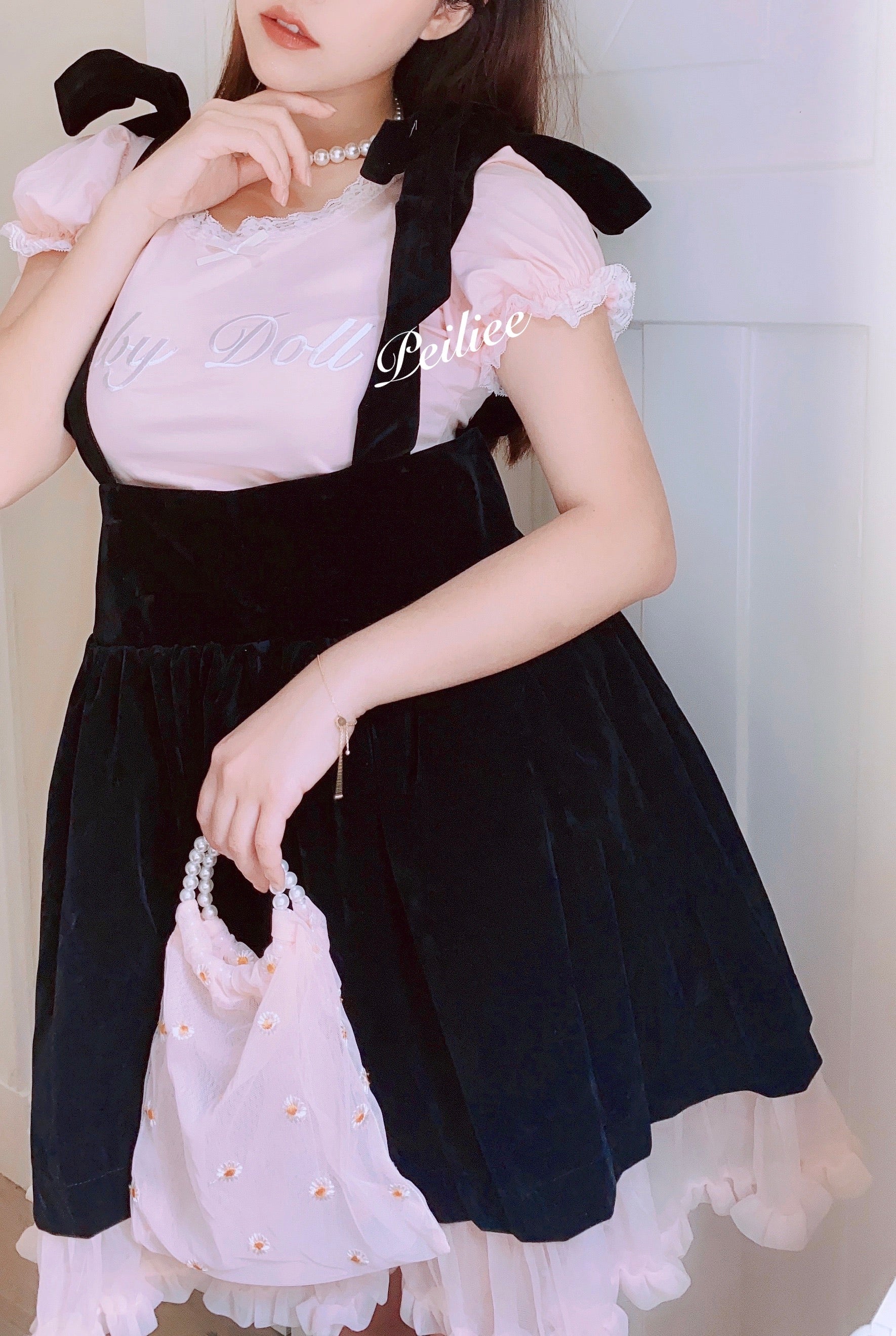 Get trendy with The girl with angel aroma velvet dress -  available at Peiliee Shop. Grab yours for $25 today!