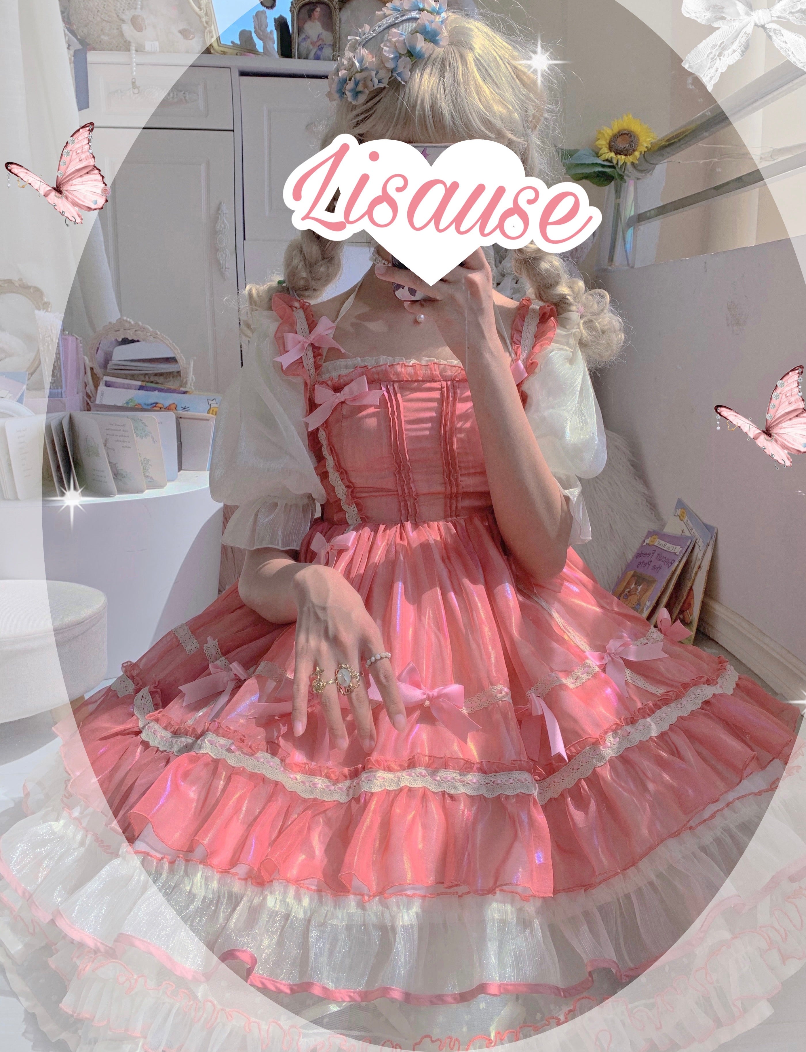 Get trendy with [Premium Selected] KillsBunny - Shirley Dress (designer Arilf) -  available at Peiliee Shop. Grab yours for $4.99 today!