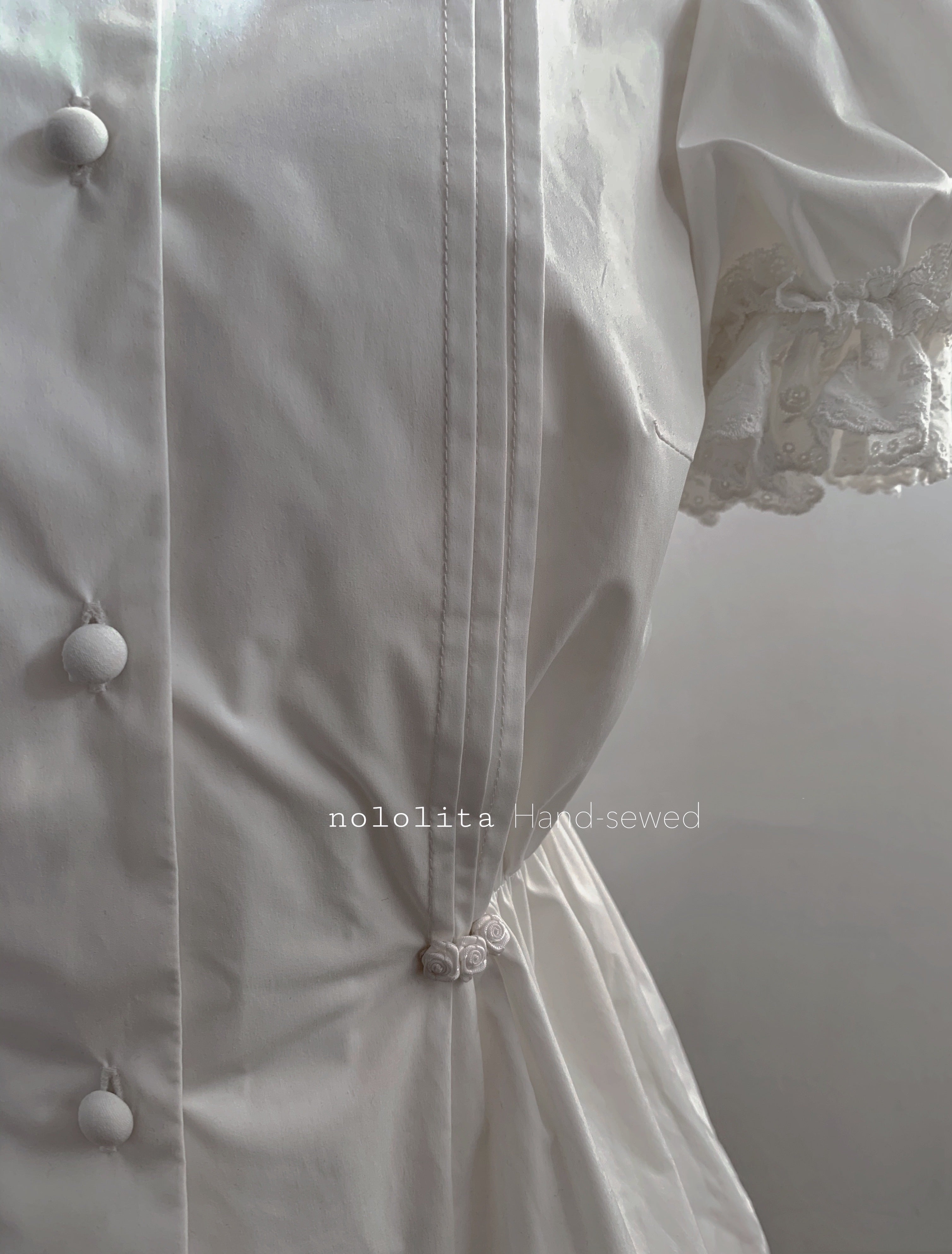 Get trendy with [Nololita Official Pre-order 2023] The nightingale shirt -  available at Peiliee Shop. Grab yours for $16 today!