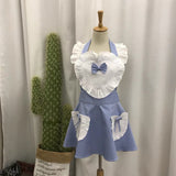 Get trendy with [2 weeks hand sewing time! ]Dolly heart apron -  available at Peiliee Shop. Grab yours for $29 today!