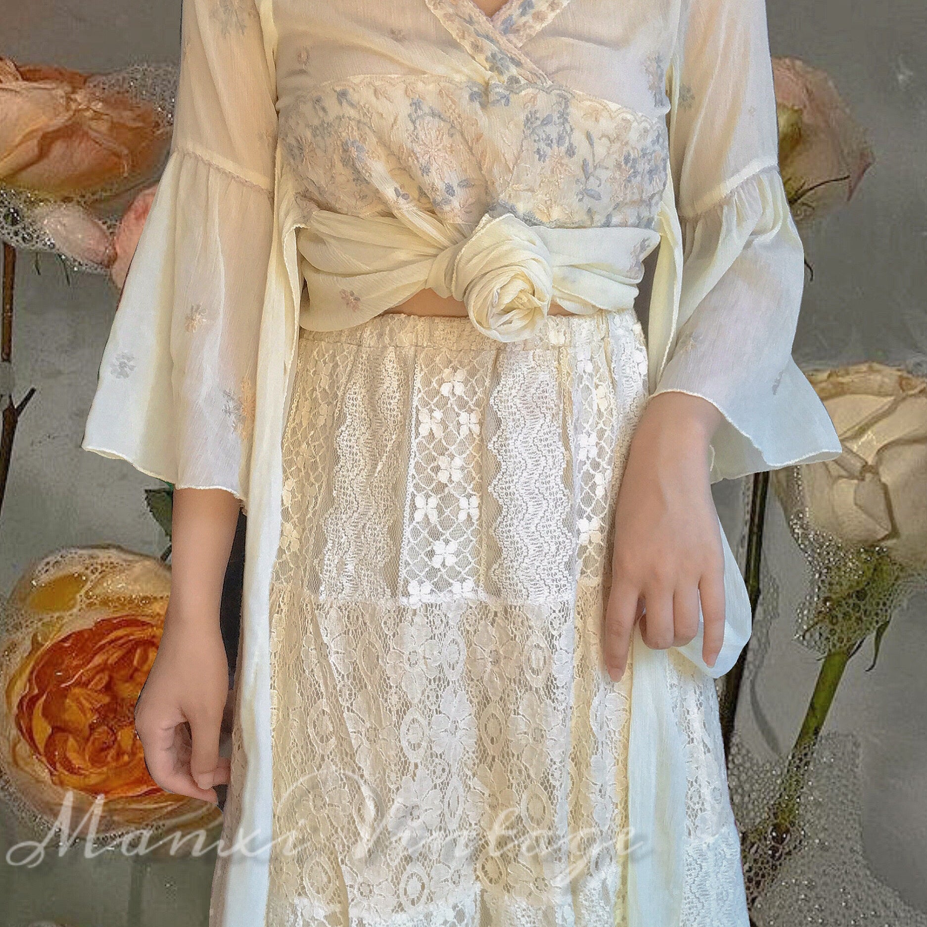 Get trendy with [Relove Couture- Second Hand] Vintage Dress -  available at Peiliee Shop. Grab yours for $80 today!