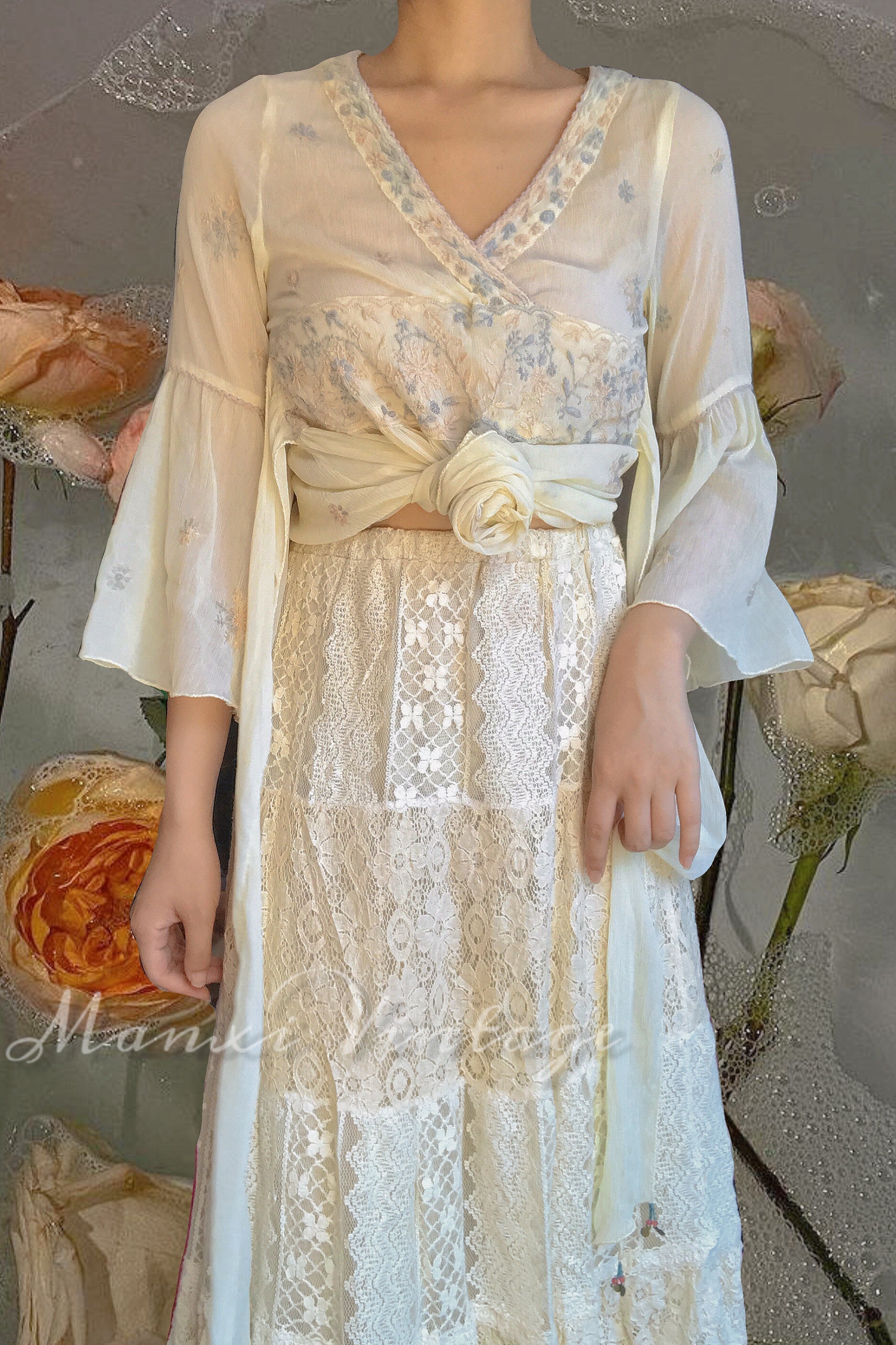 Get trendy with [Relove Couture- Second Hand] Vintage Dress -  available at Peiliee Shop. Grab yours for $80 today!