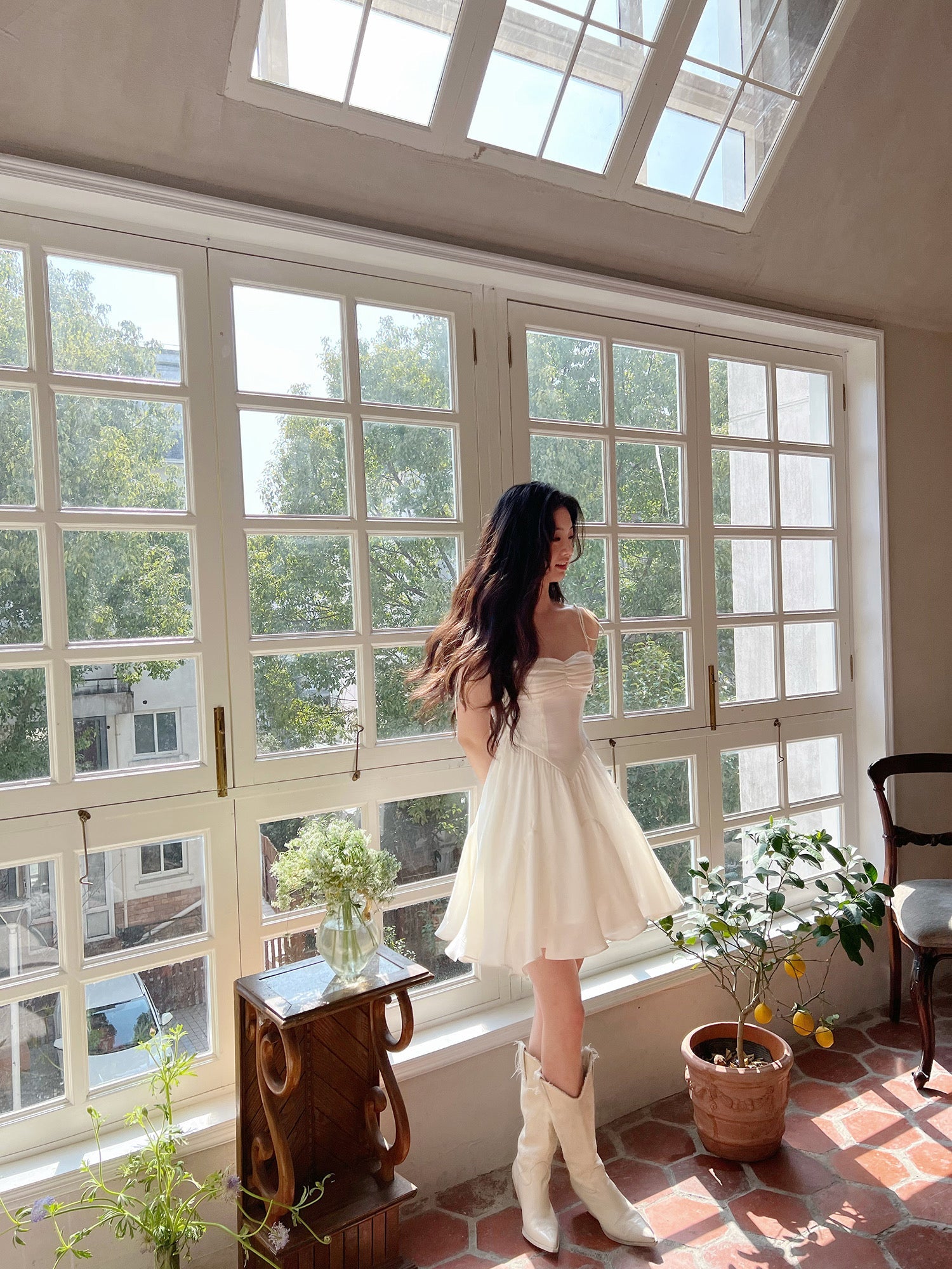 Get trendy with Silky Moonlight Mini Dress - Dresses available at Peiliee Shop. Grab yours for $46 today!
