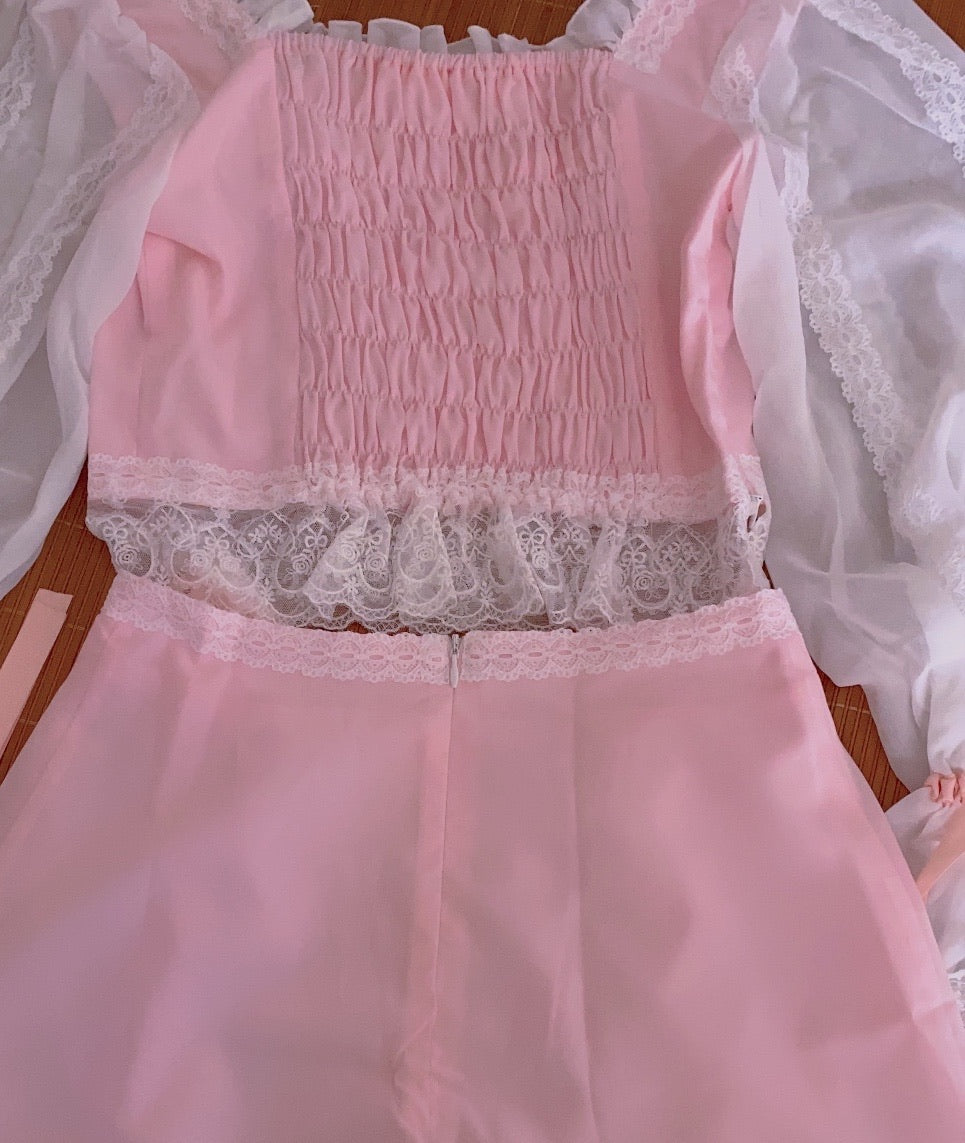 Get trendy with [SALE] Rose Amour Princess Dress set -  available at Peiliee Shop. Grab yours for $35 today!