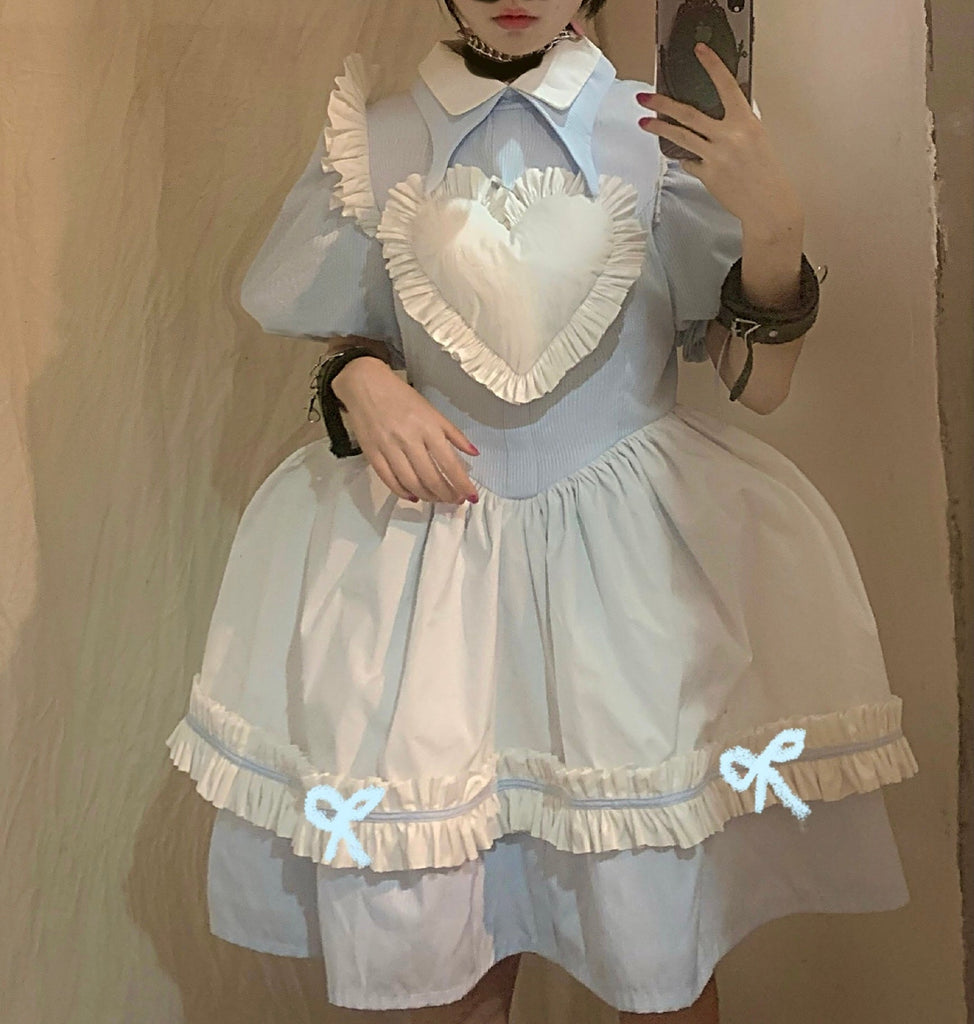 [Pre-order till June 2022] NOLOLITA Alice Girl Dress Sailor Version - Premium  from NOLOLITA - Just $79.90! Shop now at Peiliee Shop