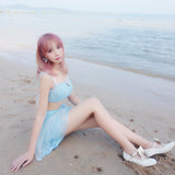 Get trendy with [New Version] Fantasy mermaid glitter dress - physical available at Peiliee Shop. Grab yours for $30 today!