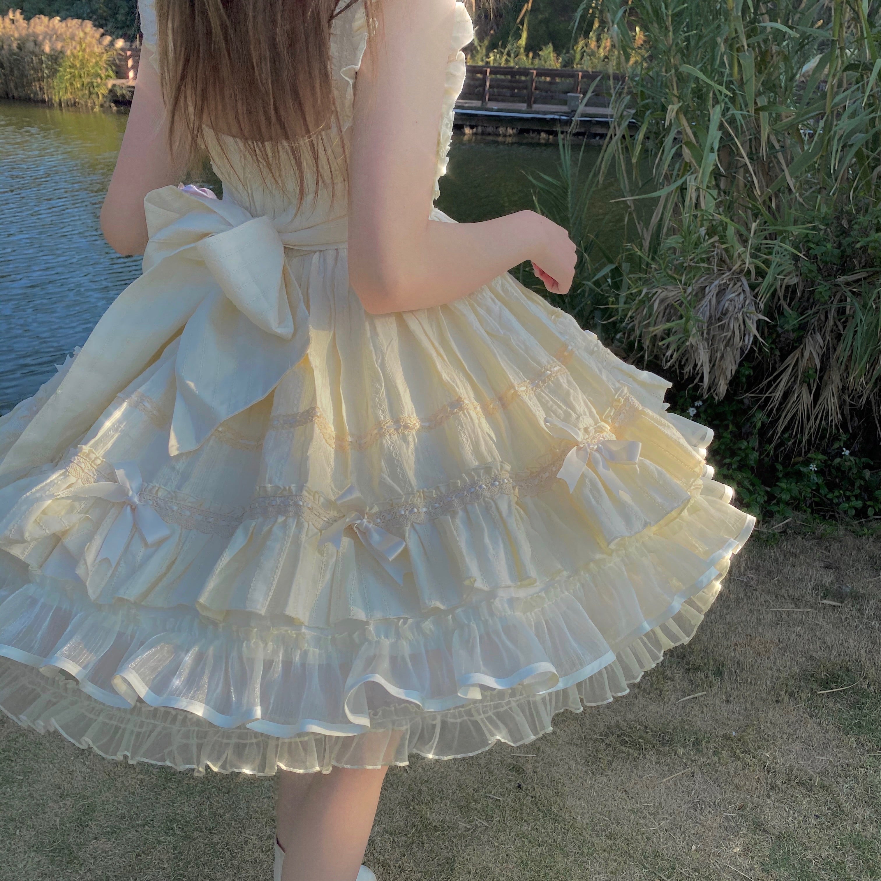 Get trendy with [Premium Selected] KillsBunny - Shirley Dress (designer Arilf) -  available at Peiliee Shop. Grab yours for $4.99 today!