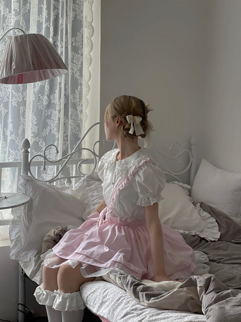 [Pre-order till June 2022] Nololita Alice Girl Apron Skirt - Premium  from NOLOLITA - Just $38.90! Shop now at Peiliee Shop