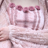 Get trendy with Sakura Dusk 3D Rose Corset top set - Shirts & Tops available at Peiliee Shop. Grab yours for $48.50 today!