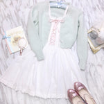 Get trendy with [Made By Peiliee] Mint To Be With You Cardigan -  available at Peiliee Shop. Grab yours for $42 today!