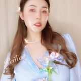 Get trendy with [From Sweden] Rhine Melody Mini Dress -  available at Peiliee Shop. Grab yours for $22 today!